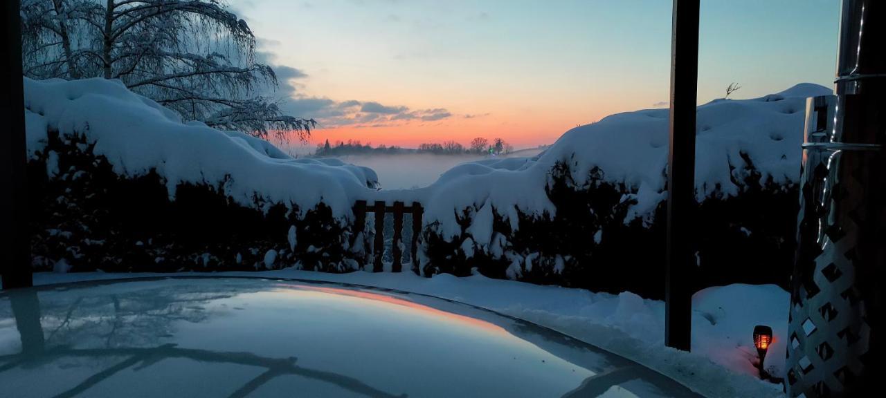 Au Chalet Bain Nordique Neuf Independant Calme Assure Haselbourg Eksteriør billede