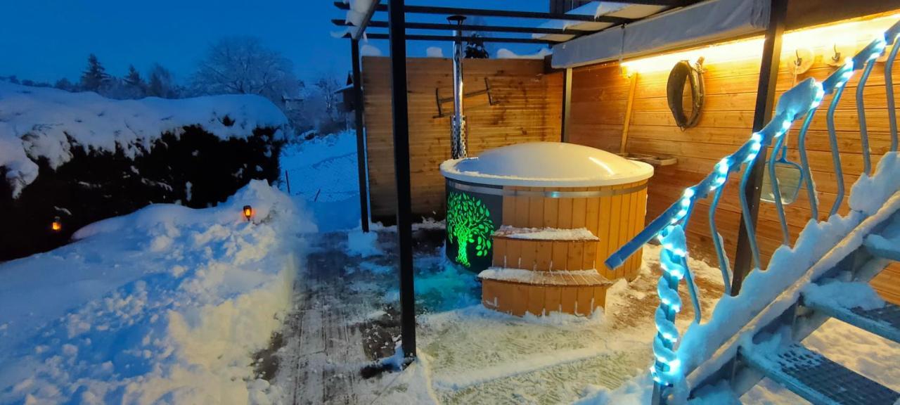 Au Chalet Bain Nordique Neuf Independant Calme Assure Haselbourg Eksteriør billede
